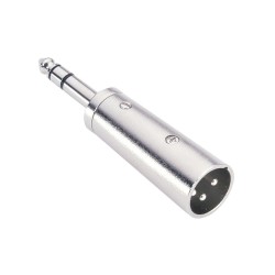 7855 adapter 6.3mm Jack stereo male to XLR male
