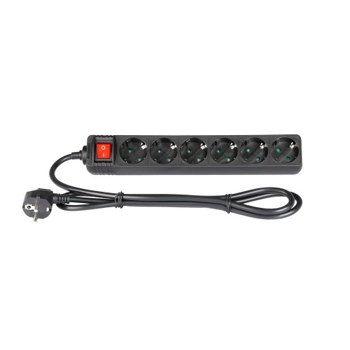 8747s6 Power Strip With On/Off Switch and 6-Outlets
