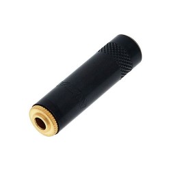 NYS240BG 3.5mm female stereo mini-jack connector with gold-plated contacts