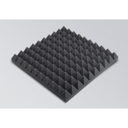 Pyramis-5 PRO, (60x60x5cm) pyramid foam, fire-resistant