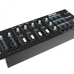 OMNITRONIC EM640B 3-zone installation mixer, Black