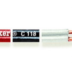 C118 Tasker 2x0.14 mm² - Shielded Flat Audio-signal Cable