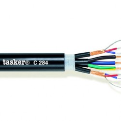 C284 – 2x2x0.22 mm2 + 3x1.50 mm² Special DMX 110 Ohm Cable Tasker