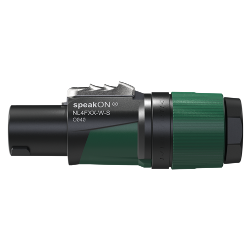 Neutrik NL4FXX-W-S (NL4FX) - Speakon Plug 4-pole