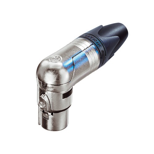 Neutrik NC3FRX angled-XLR cable connector, female