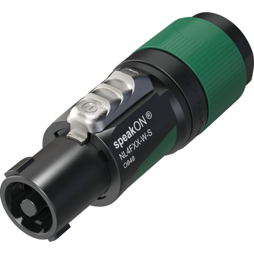 Neutrik NL4FXX-W-S (NL4FX) - Speakon Plug 4-pole