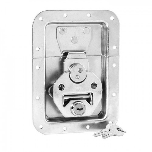 17250 LS Butterfly Latch large, with Spring, lockable, 14 mm deep