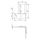 40404 Corner Brace 60x50 cranked 