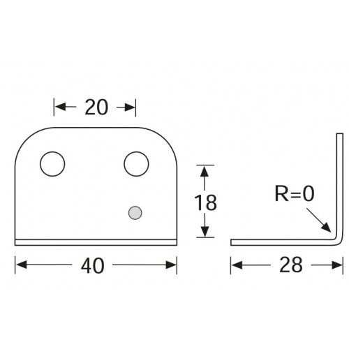 4043 corner brace 40x28 with bulge large