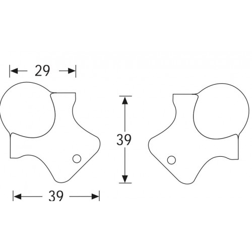 4111 small ball corner 3 legs