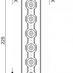 5721 cargo restraint flyware track 