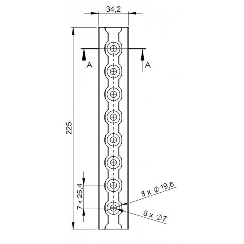 5721 cargo restraint flyware track 