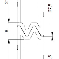 6203 aluminium W hybrid lid location for 10mm material