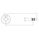 7856 Adam Hall Adapter 6.3 mm Jack stereo male to XLR female