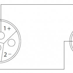 7865 adapter Speakon speaker connector 4-pole to XLR female