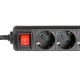 8747s6 Power Strip With On/Off Switch and 6-Outlets