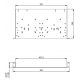 8754 19 inch Rack cradle 1U (Carrier 1/253)