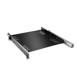 87556 19-inch rack cradle (for laptop) 1U with drawer rail-slides