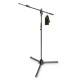 MS 4322 B Microphone Stand with Folding Tripod Base and 2-Point Adjustment Telescoping Boom