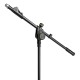 MS 4322 B Microphone Stand with Folding Tripod Base and 2-Point Adjustment Telescoping Boom
