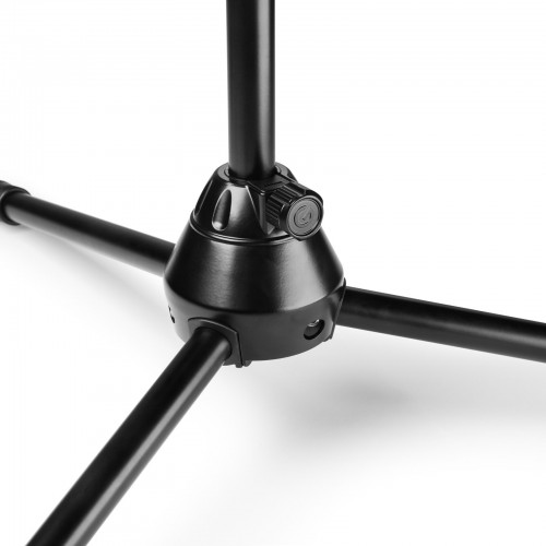 TMS 4321 OH B Touring overhead microphone stand with extra-wide folding tripod and extra-long boom