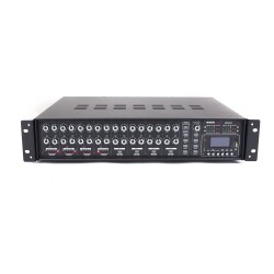 MX4412 Matrix mixer amplifier 4-zone with MP3 player and BLUETOOTH