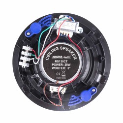 RS130CT  Two ways ceiling wall speaker, 130 mm, 100 V transformer.8ohm