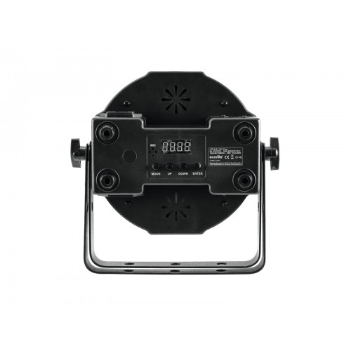 EUROLITE LED SLS-7 HCL Flat LED spotlight with RGBWA+UV color mixing, incl. IR remote control