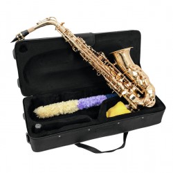 Alt saxophone gold, in Es, DIMAVERY SP-30