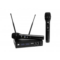 OMNITRONIC UHF E-FLEX 2, Wireless Mic System 559-575 MHz