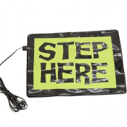 Halloween Remote Activation Pad Step Here 