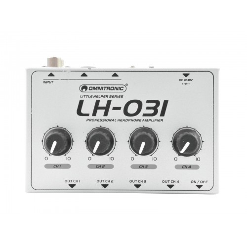 OMNITRONIC LH031 Headphone Amplifier