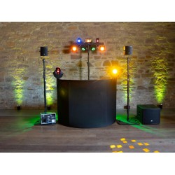 OMNITRONIC Curved Mobile Event Stand