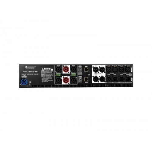 OMNITRONIC MTC-3204DSP 4-channel Amplifier with DSP