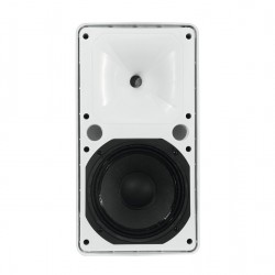 Omnitronic ODP-208T weather-proof , 100V, 8" wall speaker with mount, 37.5 /75 / 150 W, IP65 black or white