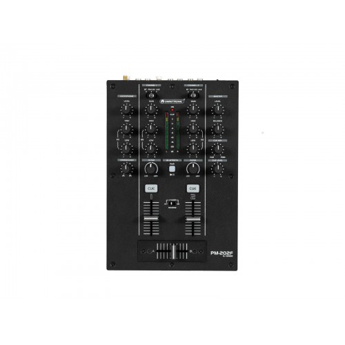 OMNITRONIC PM-202F 2-Channel DJ Mixer with Filter and Bluetooth