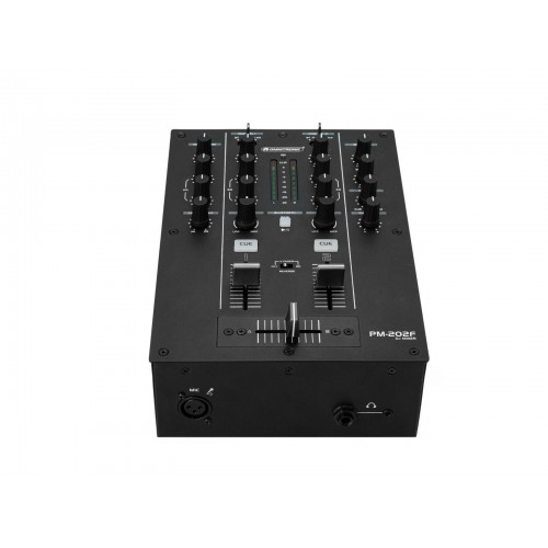 OMNITRONIC PM-202F 2-Channel DJ Mixer with Filter and Bluetooth
