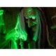 Halloween Figure Witch Hunchback, animated, 145cm