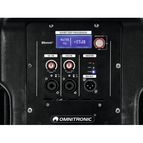 OMNITRONIC XKB215A 2-Way Speaker, active, DSP