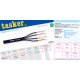 TSK1054 Tasker 4x0.12 mm² O.F.C. Shielded divisible flat cable for electronics, sound reproduction