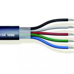 TSK1066 tasker 5x0.29 mm² Special Multi-coaxial Video-cable 5x75 Ohm