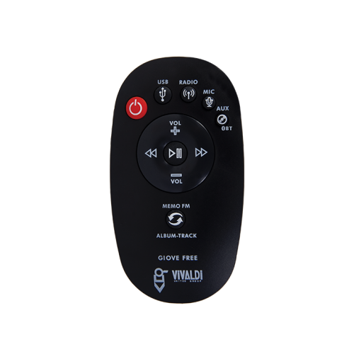 Vivaldi EN54 FREESOURCEMK3 flush mount stereo preamplifier and zone controller with multiple sources