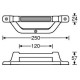 3480 Combination Handle/Foot