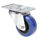 372081 - Swivel Castor 80mm with blue wheel w/o brake