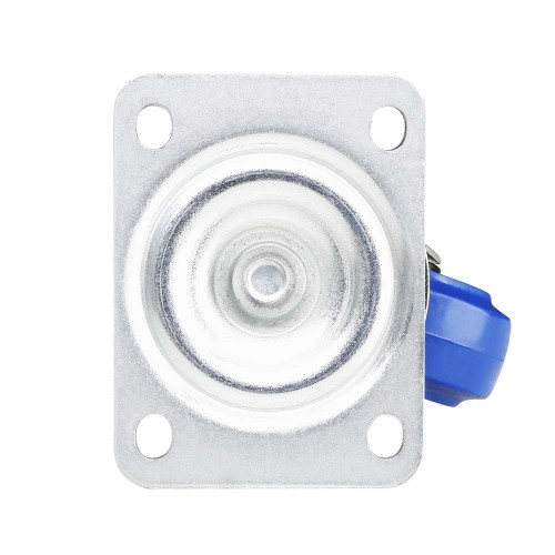 372081 - Swivel Castor 80mm with blue wheel w/o brake