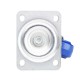 372081 - Swivel Castor 80mm with blue wheel w/o brake