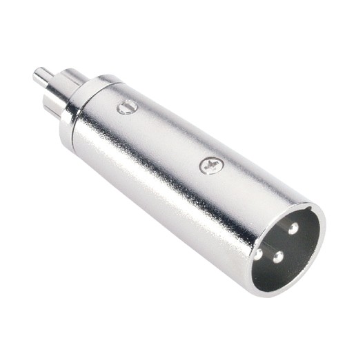 7867 adapter XLR male to RCA chinch male
