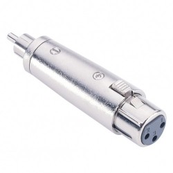 7868 adapter XLR female to RCA male
