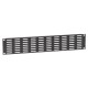 87222 VH 19 inch ventilation rack panel with horizontal slots, 2U