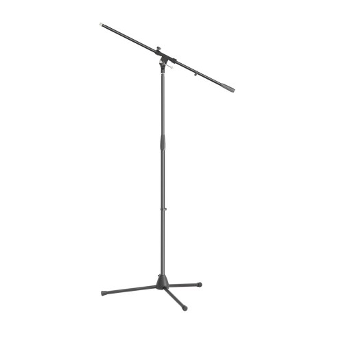 S5B Microphone stand black with boom-arm 